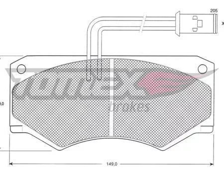 KLOCKI HAMULCOWE  IVECO DAILY 45,49 12-36