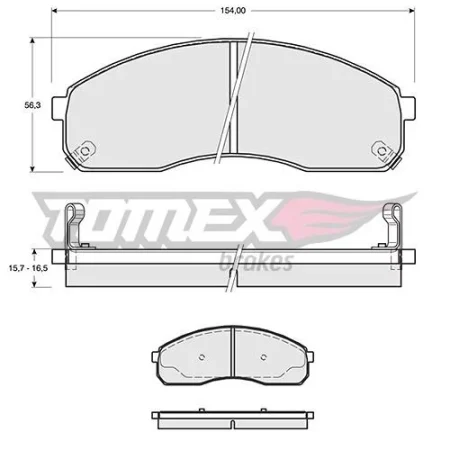 KLOCKI HAMULCOWE  KIA CARNIVAL 12-42