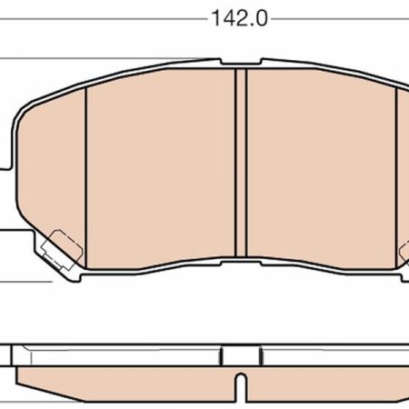 KLOCKI HAMULCOWE  MAZDA CX-5 GDB3562