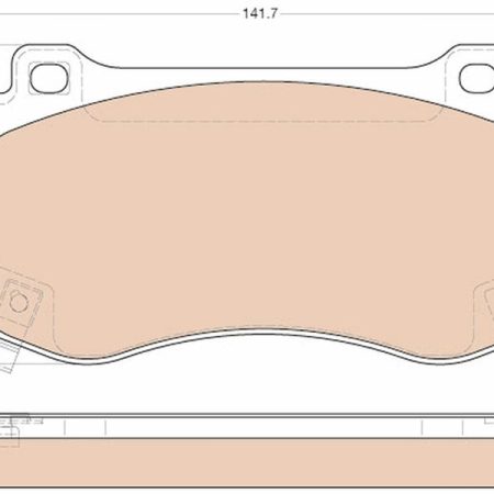 KLOCKI HAMULCOWE  JEEP GRAND CHEROKEE 06- GDB4449