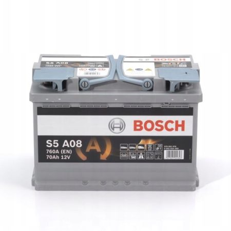AKUMULATOR 70AH 760A SILVER S5 AGM P+ 0092S5A080