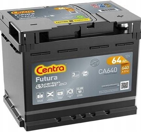 AKUMULATOR CENTRA FUTURA P+ 64AH/640A CA640